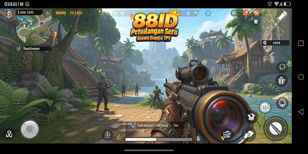 Gameplay mendebarkan dalam <strong>88ID</strong> saat bertempur dengan lawan.