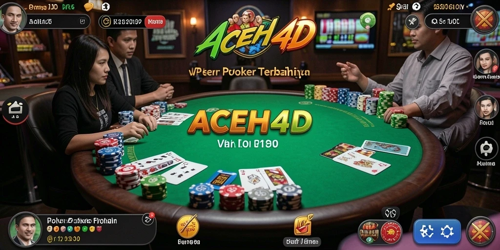 Gameplay seru di ACEH4D dengan suasana poker yang mengasyikkan.
