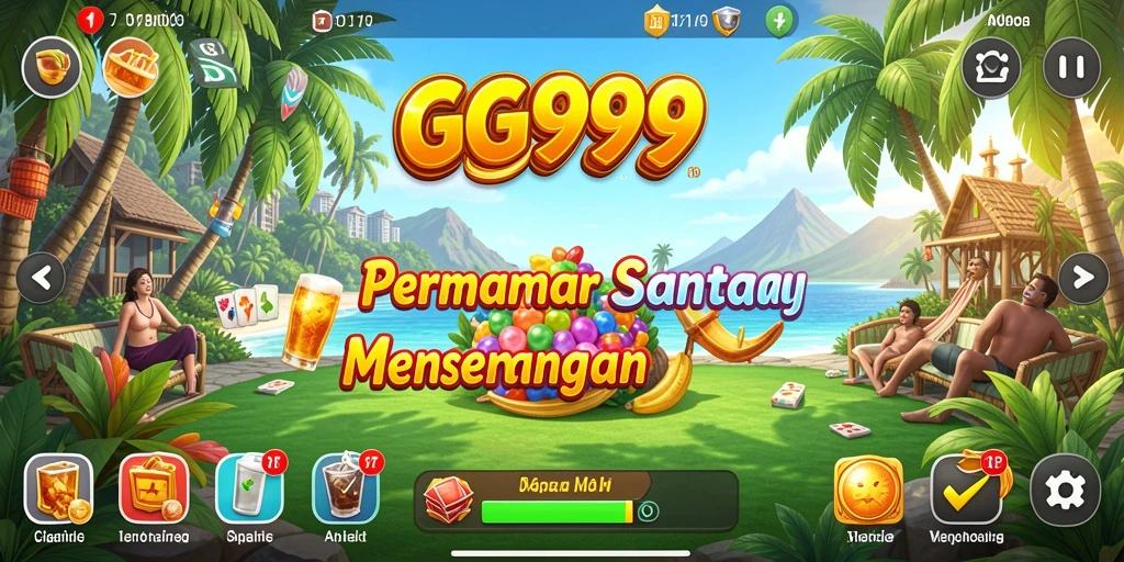 Tampilan gameplay GG999 yang mengasyikkan dan penuh warna.