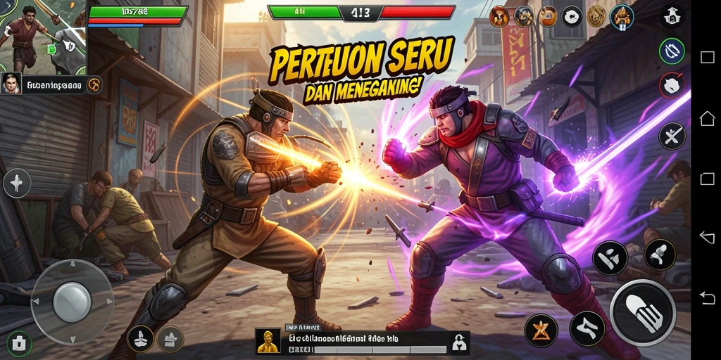 Tampilan seru pertarungan dalam game ID6788