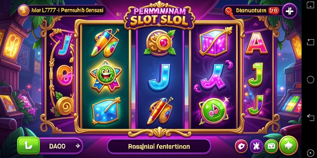 Tampilan menarik dari gameplay L777 yang penuh aksi Slot.