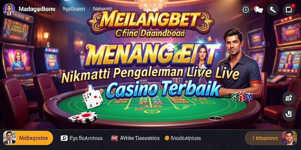 Screenshot gameplay MENANGBET dengan dealer langsung yang menarik.
