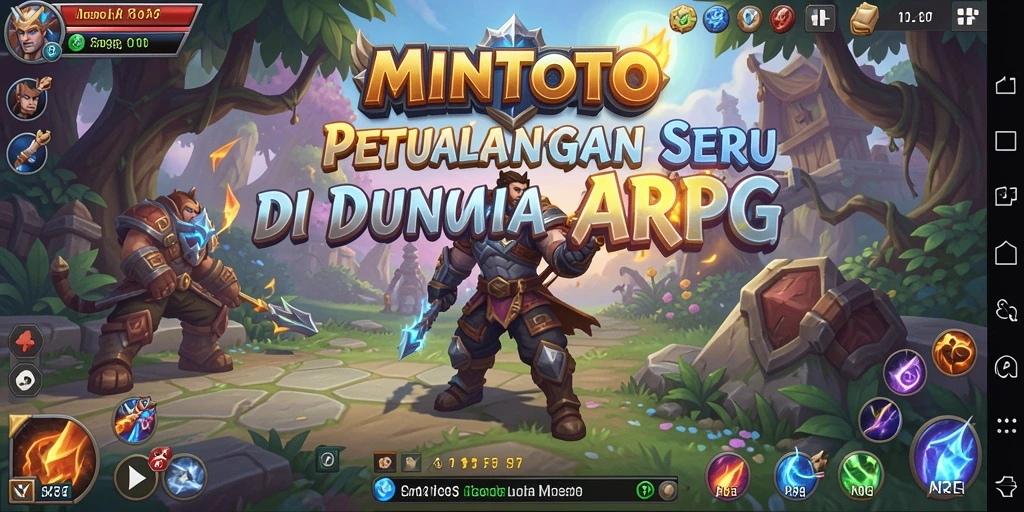 Gameplay seru MINTOTO dengan aksi bertempur yang mendebarkan.