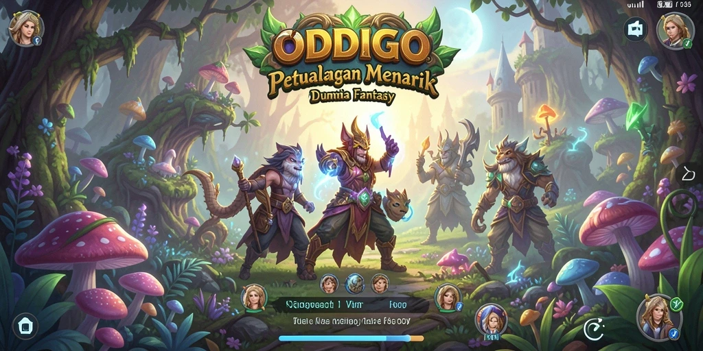 Tampilan gameplay ODDIGO yang penuh aksi dan eksplorasi.