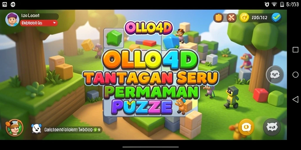 Tampilan gameplay OLLO4D yang memukau dan menantang.