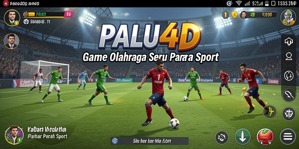 Tampilan gameplay <strong>PALU4D</strong> yang mendebarkan dalam pertandingan olahraga.