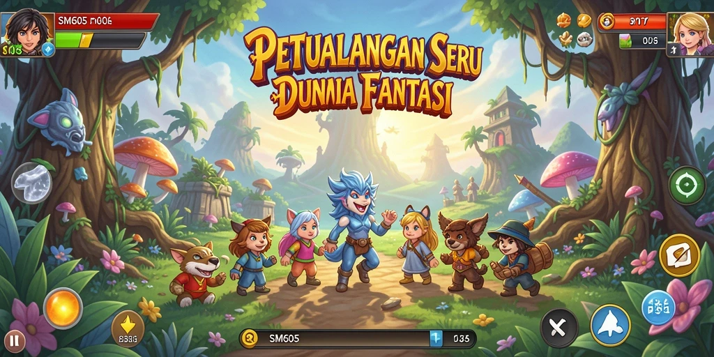 Gameplay menarik dari SM605 menunjukkan petualangan epik yang mengasyikkan.