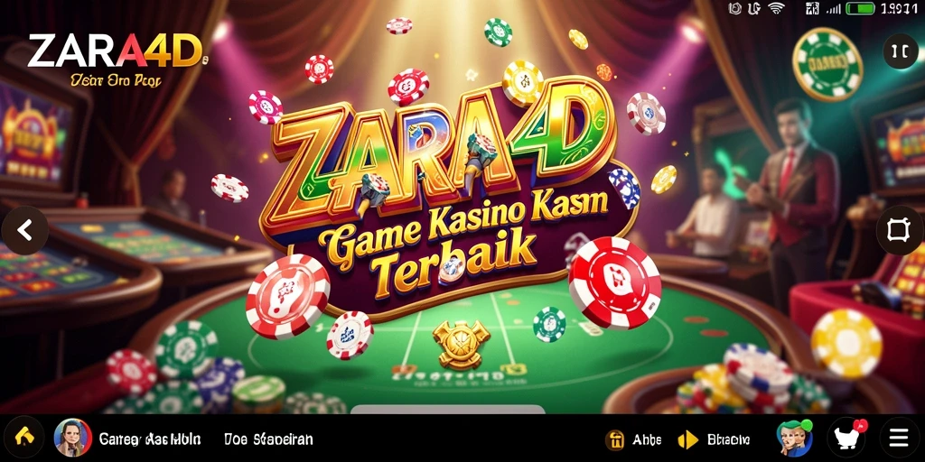 Tampilan gameplay ZARA4D yang mendebarkan dengan grafis menarik.